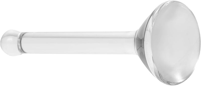 Lurrose Glass Muller Grinding Pestle for Oil Painting Watercolor Ergonomic Smooth Texture - Image 1